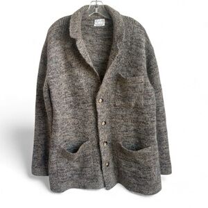 Vintage Christian Dior Mohair Wool Cardigan Sweater Large
